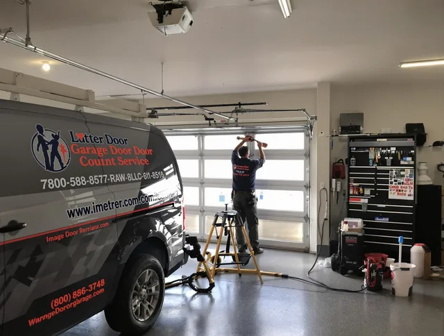 Savannah Garage Door Repair team performing same-day garage door repair in Savannah