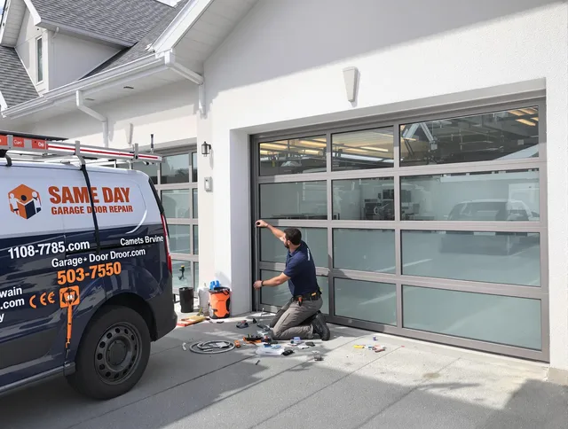 Same-day garage door repair service by Savannah Garage Door Repair in Savannah